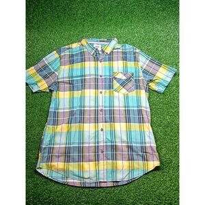 Levi's Men's XL Plaid Western Snap Shirt